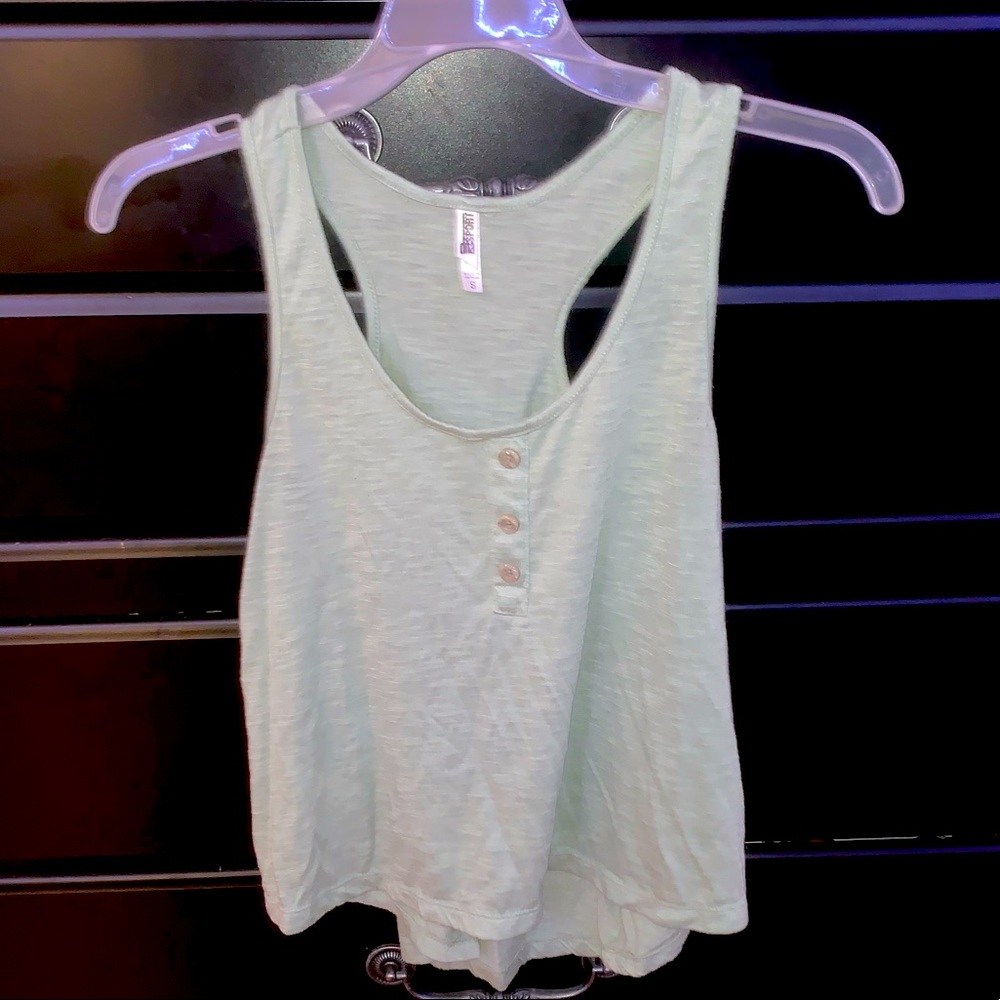 Light green tank top